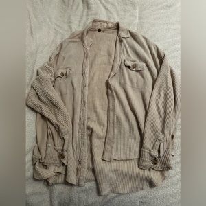 Like New Free People Scout Jacket in Medium - color Sand